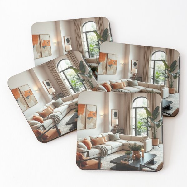Item preview, Luxurious Transitional Living Room with Warm Accents designed and sold by Vida e Arte.