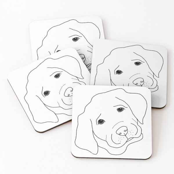 Item preview, tilted head labrador designed and sold by 666cherry.
