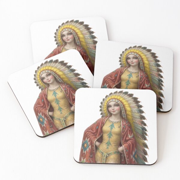 Item preview, Crystal Indian Maiden designed and sold by graficsfx.
