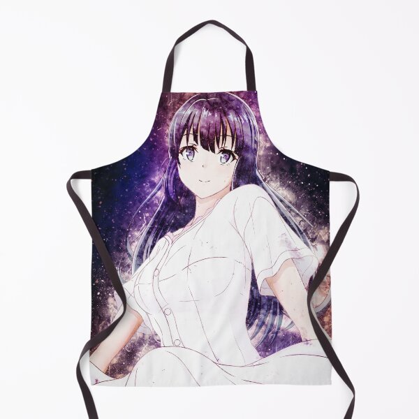 Item preview, Shoko Makinohara Bunny Girl Senpai Soft Cosmic Smile Portrait designed and sold by mildaclairmo.