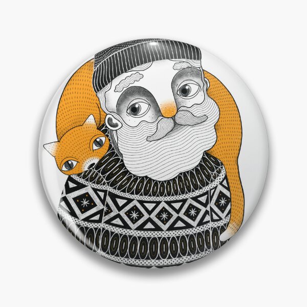 Item preview, Old Mand and his Cat designed and sold by Lulu Twig.