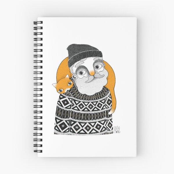 Item preview, Old Mand and his Cat designed and sold by Lulu Twig.