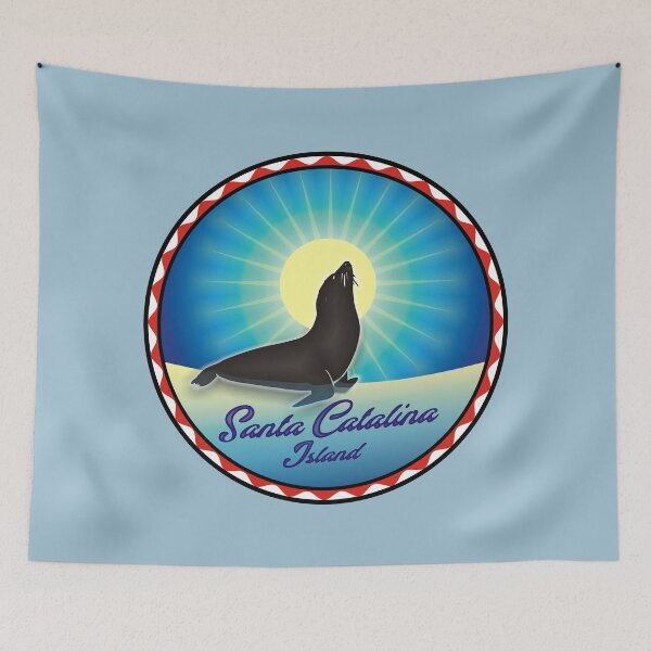Item preview, Santa Catalina Island seal designed and sold by studioss76.