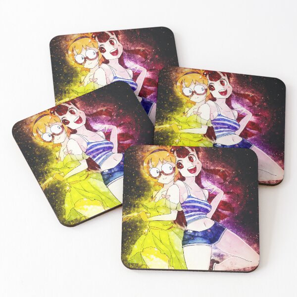 Item preview, Lotte Yanson Little Witch Academia Summer Friends Cheerful Color Splash designed and sold by mildaclairmo.