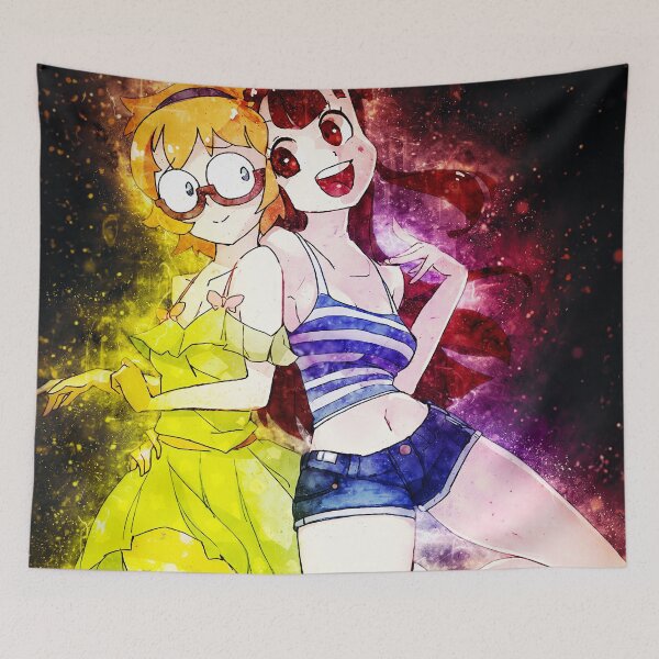 Item preview, Lotte Yanson Little Witch Academia Summer Friends Cheerful Color Splash designed and sold by mildaclairmo.
