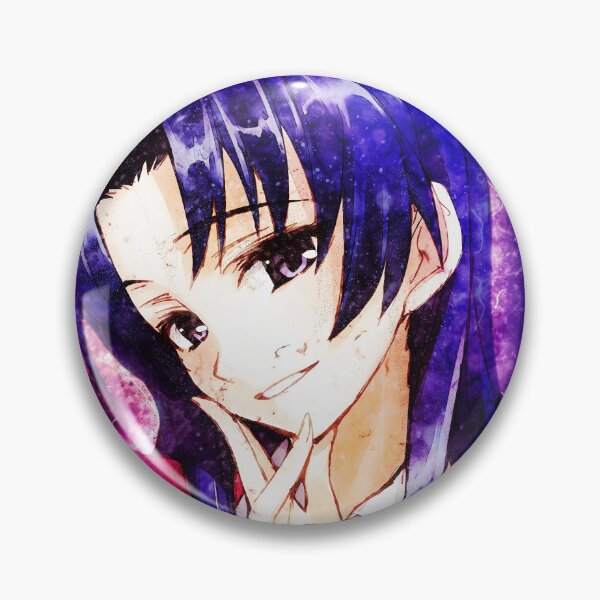 Item preview, Ami Kawashima Toradora Blue Hair School Model Smirk Cosmic Violet designed and sold by mildaclairmo.