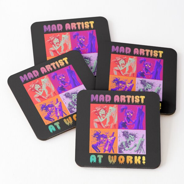 Item preview, MAD ARTIST AT WORK-female designed and sold by joztees.