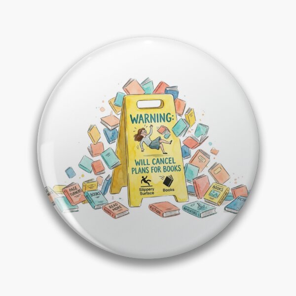 Item preview, Warning Will Cancel Plans for Books – Funny BookTok Reader Humor Book Lover designed and sold by SirensSageStone.