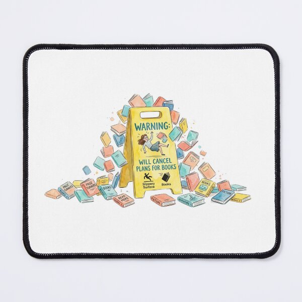 Item preview, Warning Will Cancel Plans for Books – Funny BookTok Reader Humor Book Lover designed and sold by SirensSageStone.