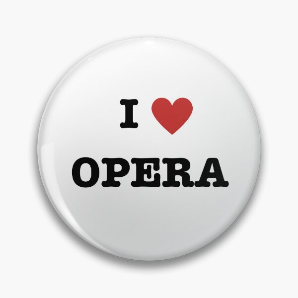 Item preview, I Love Opera  designed and sold by KittyLovesArts.