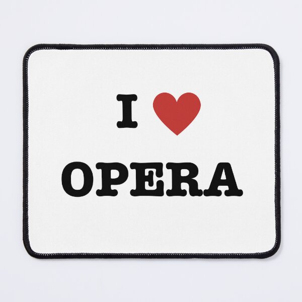 Item preview, I Love Opera  designed and sold by KittyLovesArts.