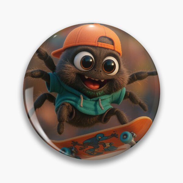Item preview, Skater Regal Jumping Spider designed and sold by Sillytoe.