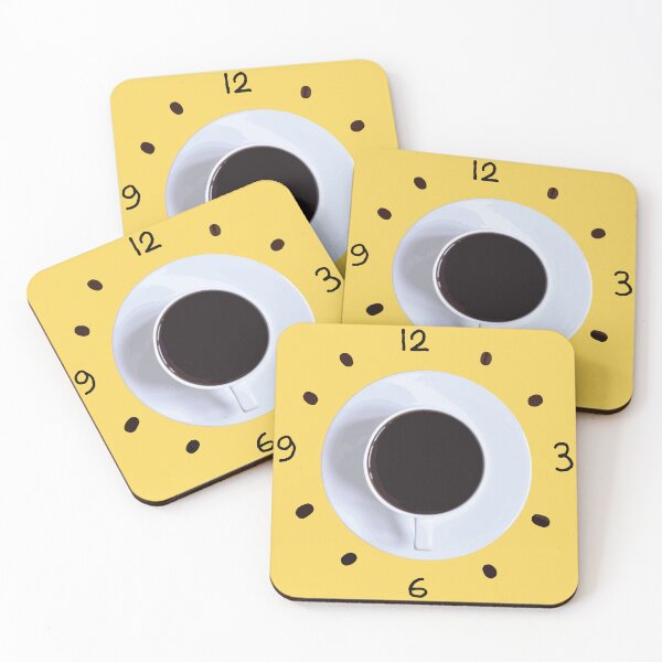 Item preview, Reloj de Café con Taza y Granos designed and sold by Arturo Daniel Garcia Palomo.