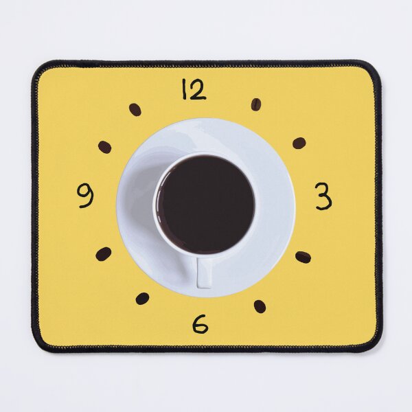 Item preview, Coffee Cup Clock with Bean Hours designed and sold by Arturo Daniel Garcia Palomo.