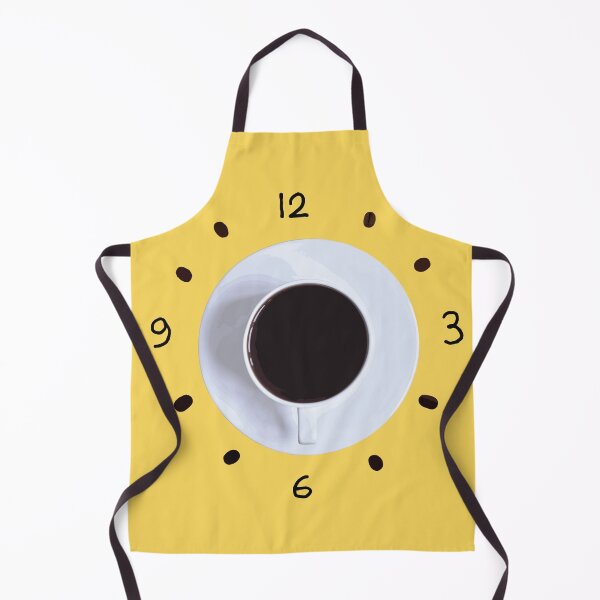 Item preview, Coffee Cup Clock with Bean Hours designed and sold by Arturo Daniel Garcia Palomo.