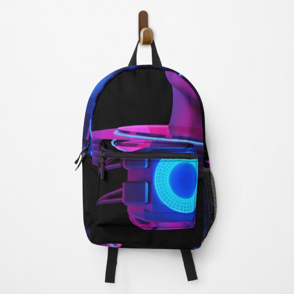 Item preview, Cyberpunk VR Neural Link - Futuristic Neon Android Art designed and sold by DraftDose.