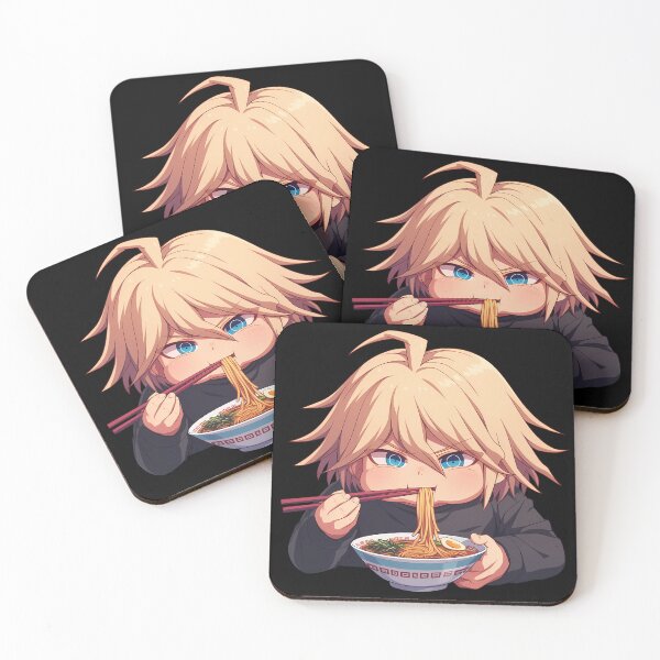 Item preview, Byakuya Togami Danganronpa Chibi Ramen Cool Cozy Bite designed and sold by mildaclairmo.