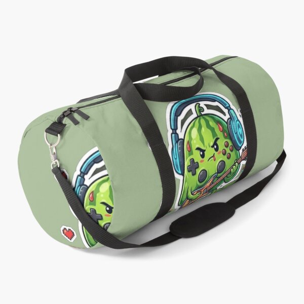 Item preview, Funny Gamer Watermelon Sticker - Food Art Controller Character designed and sold by zakman02.