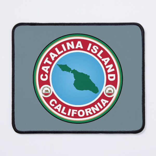 Item preview, Catalina Island map California designed and sold by studioss76.