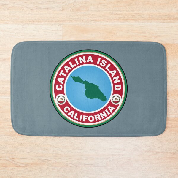 Item preview, Catalina Island map California  designed and sold by studioss76.