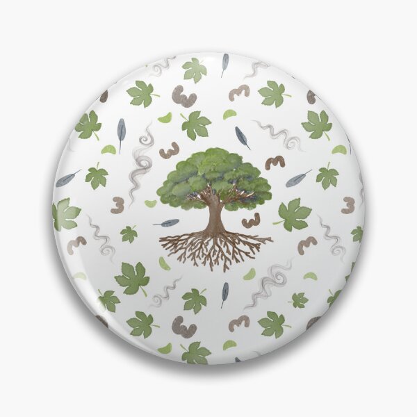 Item preview, Earthbound Whispers: Root and Leaf Doodle Art designed and sold by MARIANNE LIM.