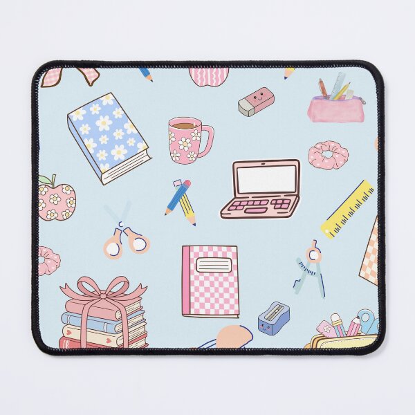 Item preview, Preppy Girl School Supplies | Kawaii School Supplies | Pastel Pattern  designed and sold by swdesigns714.