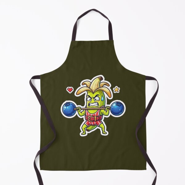 Item preview, Funny Weightlifter Banana Sticker - Strained Gym Muscle Food Art designed and sold by zakman02.