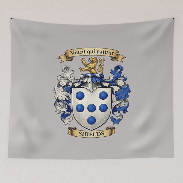 Item preview, The Shields Family Coat of Arms designed and sold by BagTown Clans.