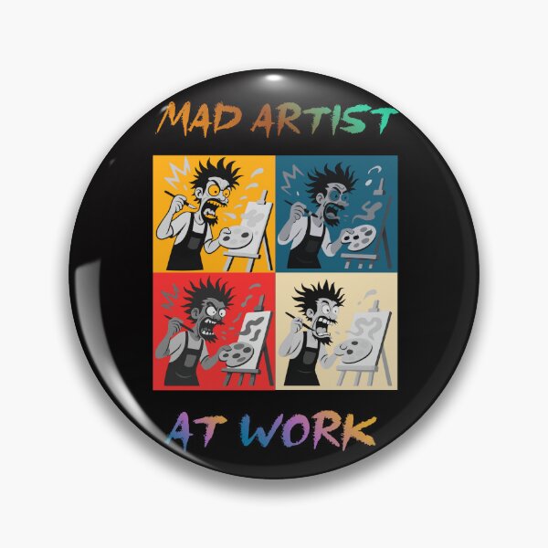 Item preview, Mad Artist At Work-Men designed and sold by joztees.