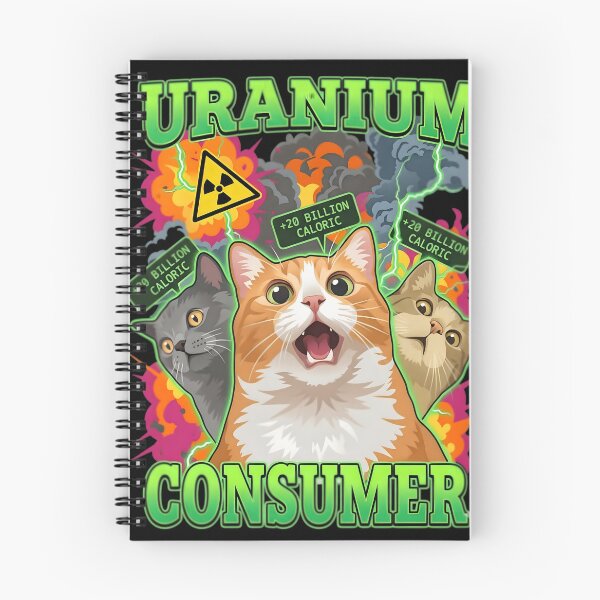 Item preview, Uranium Consumer Radioactive Cats designed and sold by winkycheese.