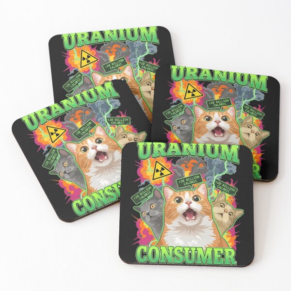 Item preview, Uranium Consumer Radioactive Cats designed and sold by winkycheese.
