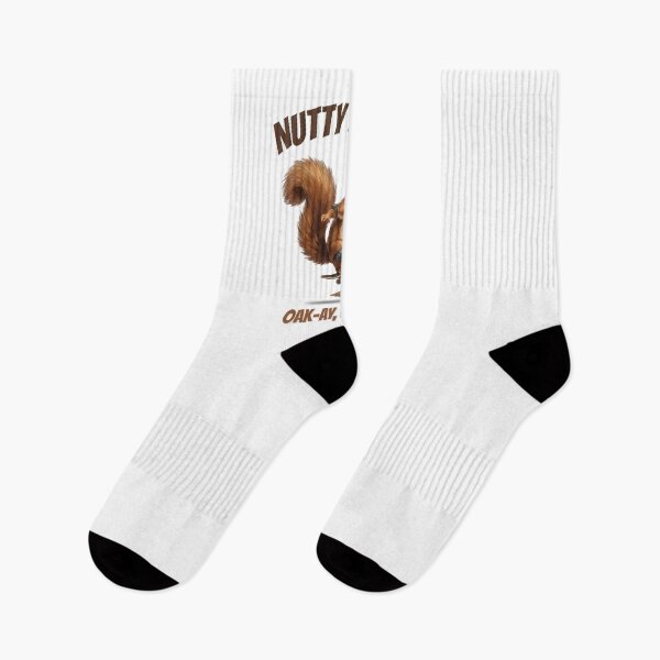 Item preview, Nutty Skater Funny Squirrel Skateboard Animal Illustration designed and sold by LittleLoopArt.