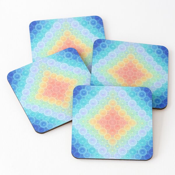Item preview, Repeating colored circles designed and sold by snoWorkshop.