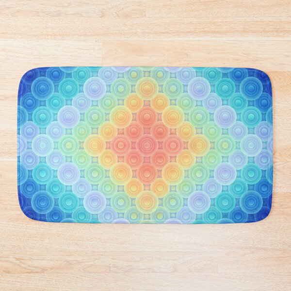 Item preview, Repeating colored circles designed and sold by snoWorkshop.