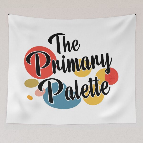 Item preview, The Primary Palette Logo designed and sold by Angela’s Doodles.