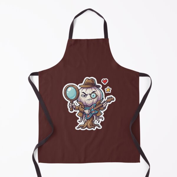 Item preview, Funny Detective Garlic Sticker - Suspicious Food Art Character designed and sold by zakman02.