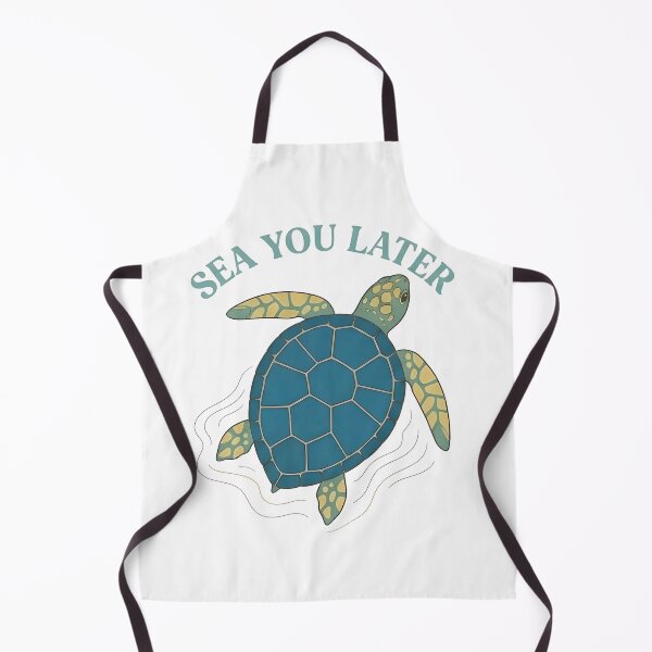 Item preview, Sea You Later Cute Sea Turtle Ocean Pun designed and sold by LuloCreative.