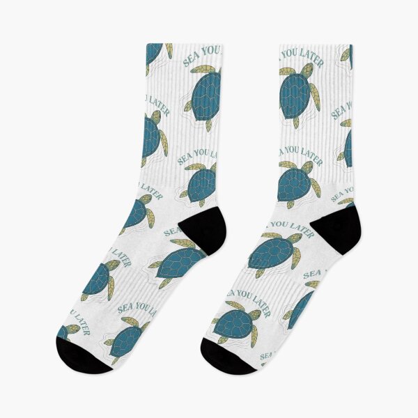 Item preview, Sea You Later Cute Sea Turtle Ocean Pun designed and sold by LuloCreative.