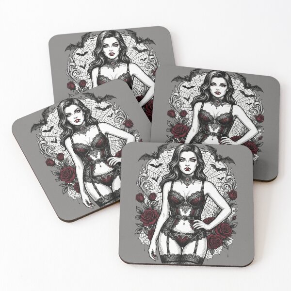 Item preview, Elegant Vampire Queen in Dark Lace designed and sold by Shirtaholism.