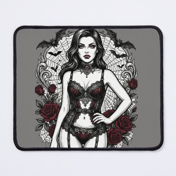 Item preview, Elegant Vampire Queen in Dark Lace designed and sold by Shirtaholism.