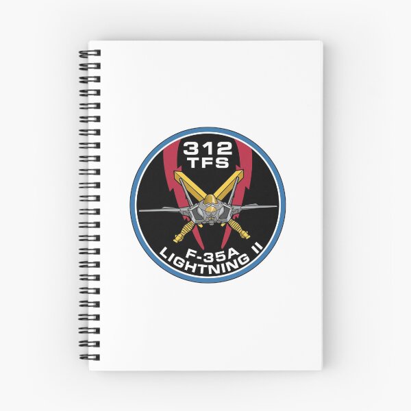 Item preview, Military Patch Design for F-35A Lightning II 312 TFS designed and sold by CharlieDesings.