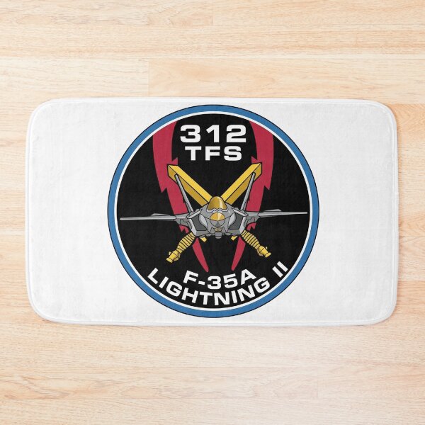 Item preview, Military Patch Design for F-35A Lightning II 312 TFS designed and sold by CharlieDesings.