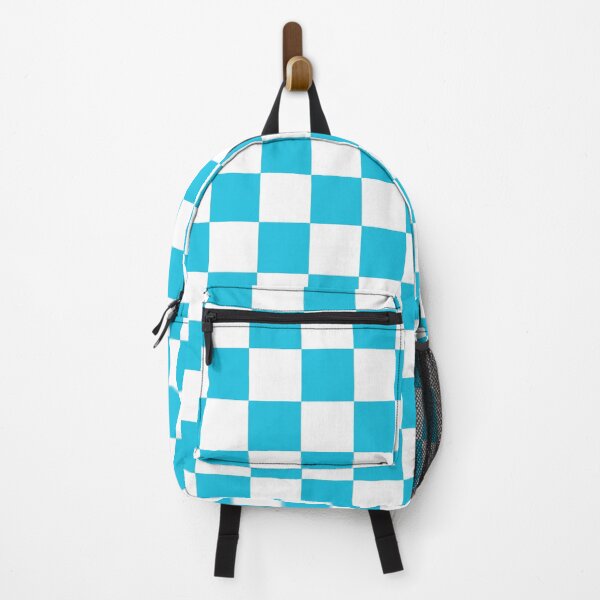 Item preview, Turquoise and White Checkerboard Pattern designed and sold by TheBohemianLark.