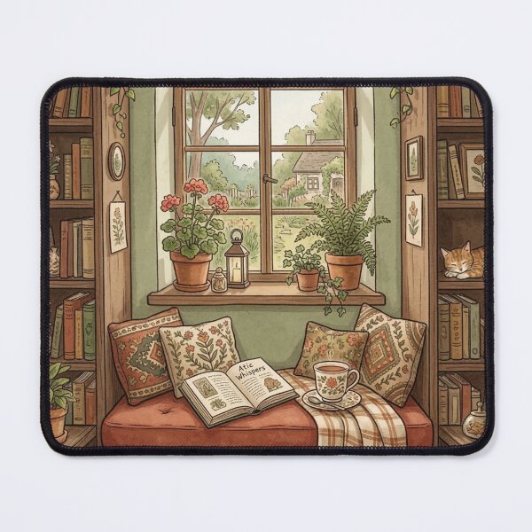 Item preview, Cozy reading nook!!! - Cozy Book Lover - A cozy reading corner - A cozy paradise for book lovers designed and sold by SoffyLee586.