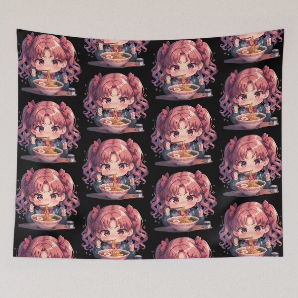 Item preview, Shirai Kuroko A Certain Scientific Railgun Kawaii Chibi Ramen designed and sold by mildaclairmo.