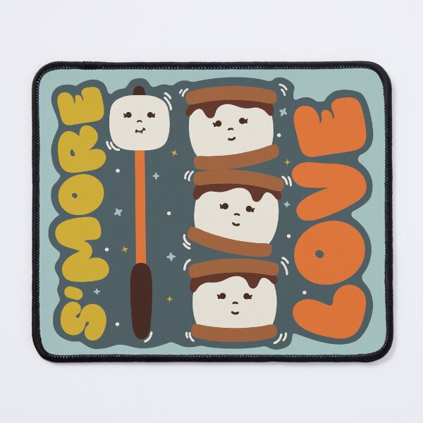 Item preview, Cute S’more Love – Kawaii Marshmallow Dessert designed and sold by Creativeallure.