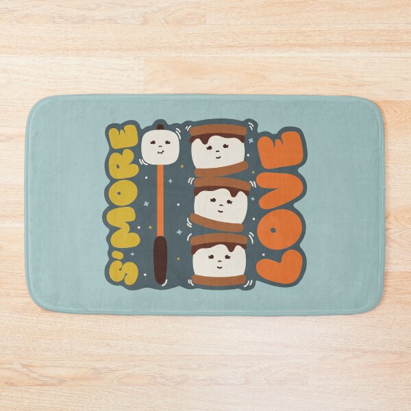 Item preview, Cute S’more Love – Kawaii Marshmallow Dessert designed and sold by Creativeallure.