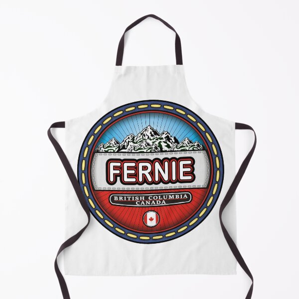 Item preview, Fernie British Columbia Canada stitching effect emblem designed and sold by studioss76.