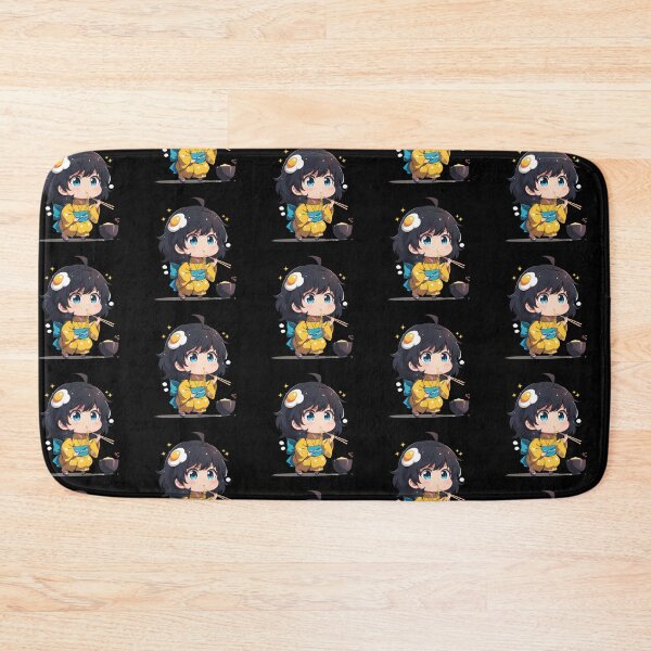 Item preview, Tsukihi Araragi Bakemonogatari Chibi Kimono Kawaii Ramen Feast designed and sold by mildaclairmo.