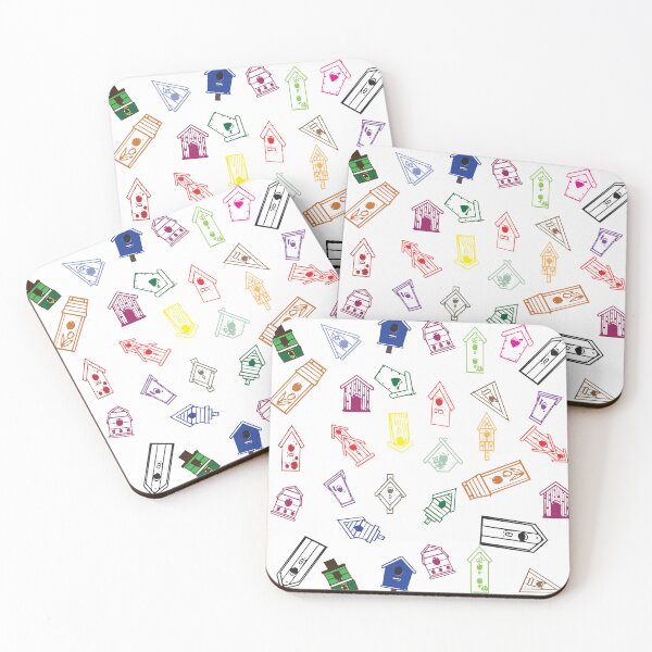 Item preview, COLORFUL BIRDHOUSES  designed and sold by gailmariedesign.